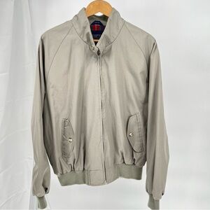 Vintage Lands End Men’s Classic Harrington Jacket Size XL 80s 90s Bomber